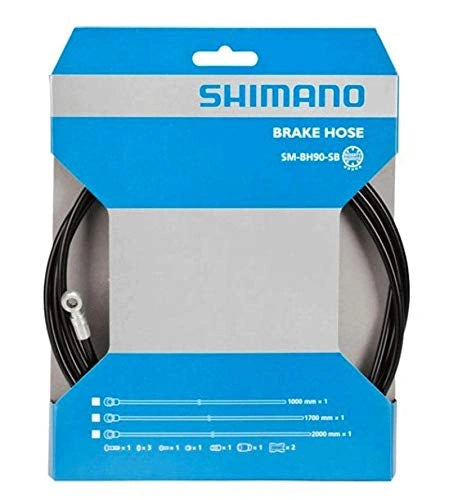 MANGUERA DE FRENO SM.BH90.SBS 2000MM BANJO NEGRO