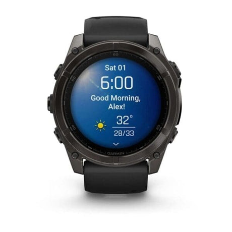 Reloj Garmin Fenix 8 51mm AMOLED Sapphire Gris Carbon