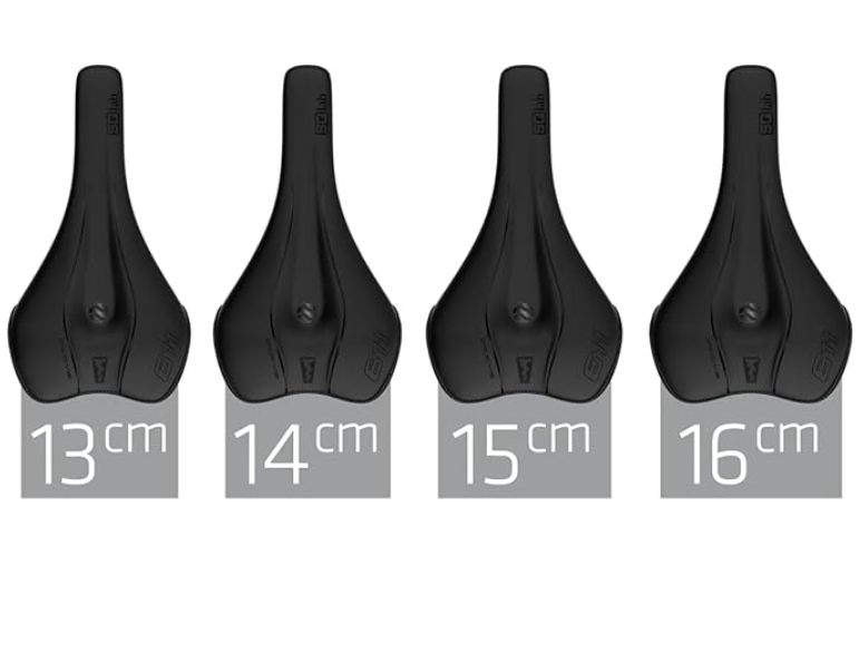 SQlab Sillín 13 cm 611 Ergowave Active 2.1 MTB