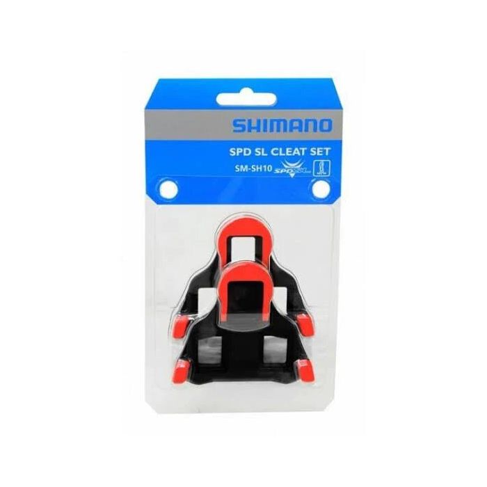 Placa de Ruta SHIMANO SM-SH10 Roja