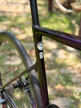 Bicicleta Cannondale Ruta SuperSix EVO Talla 56 ULTEGRA R8000 Carbon 700" Morado Oscuro Medio uso