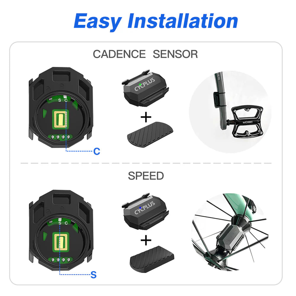 CYCPLUS C3 SENSOR DE VELOCIDAD/CADENCIA