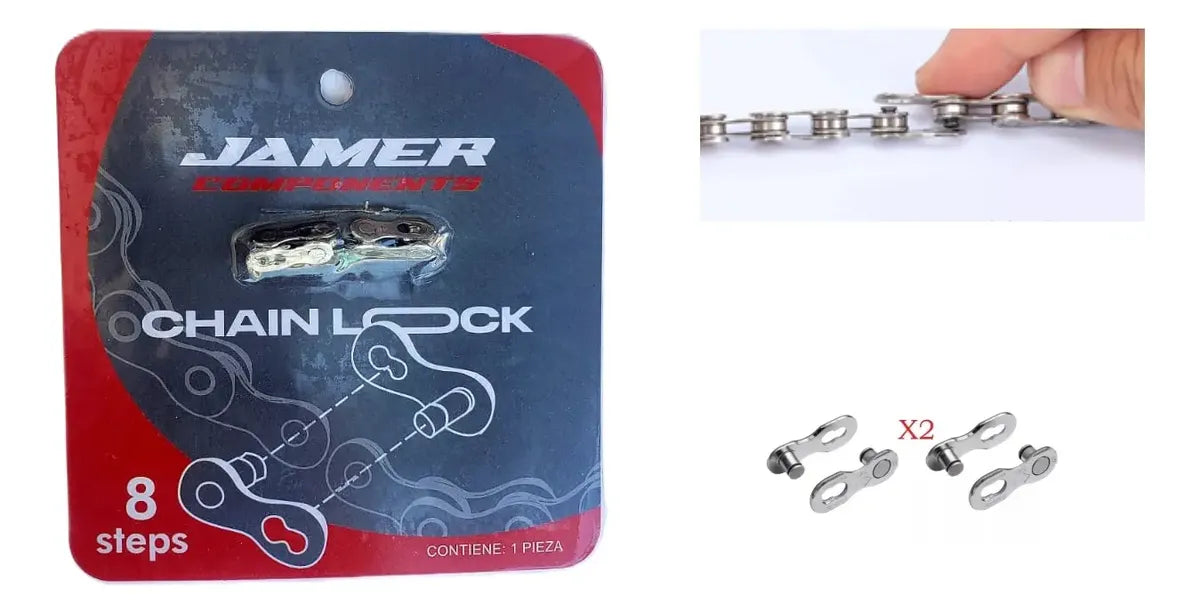Candado  Cadena 8 steps Jamer