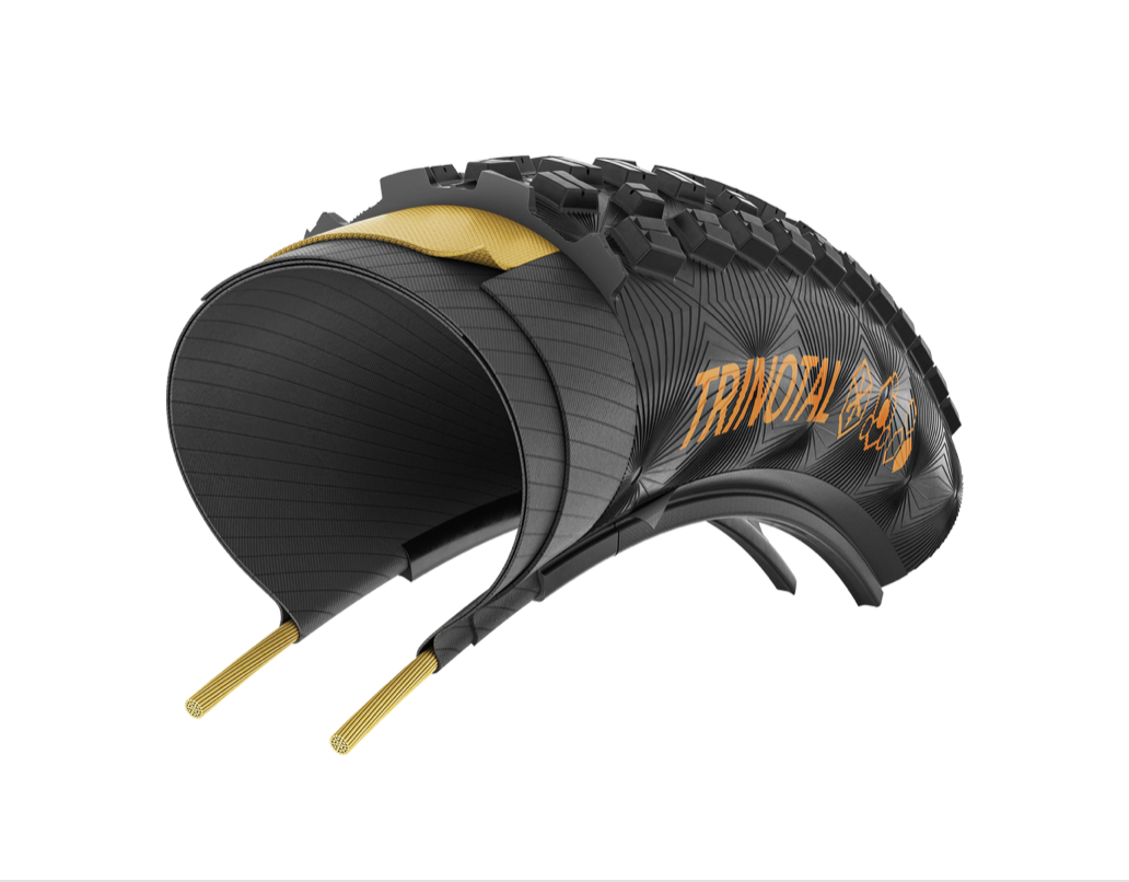 LLANTA CONTINENTAL MTB TRINOTAL TRAIL RAPID (60-622)  29 X 2.4 NEGRO