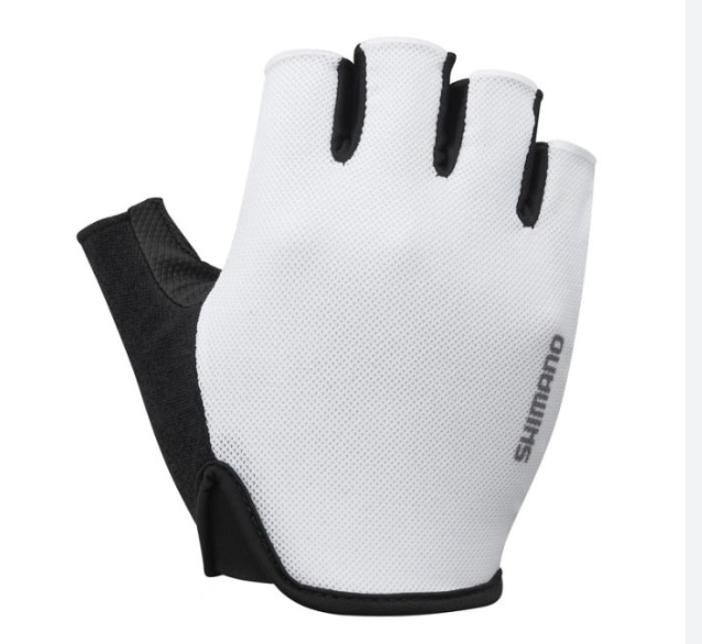 GUANTES DE CICLISMO AIRWAY BLANCO TALLA S SHIMANO