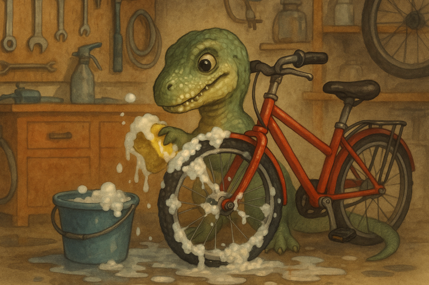 Lavada Superficial de Bicicleta