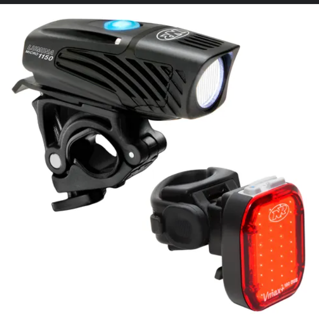 Combo Lámparas Niterider Lumina Micro 1150 / Vmax 180 Negro