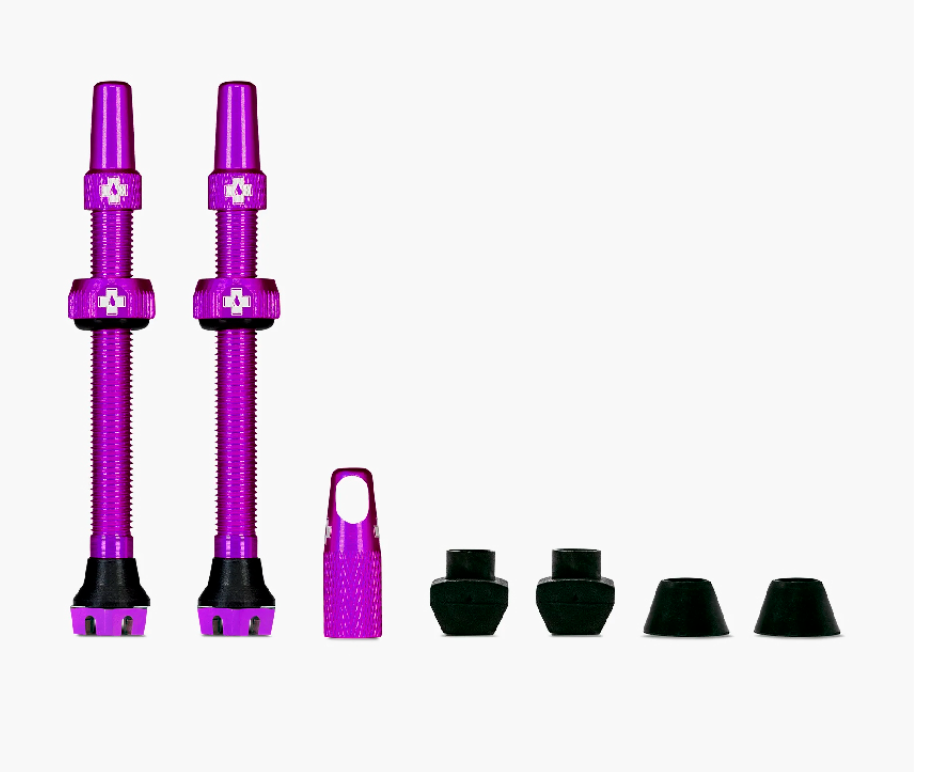 MUC-OFF KIT VALVULAS PREMIUM V2 60MM MORADO