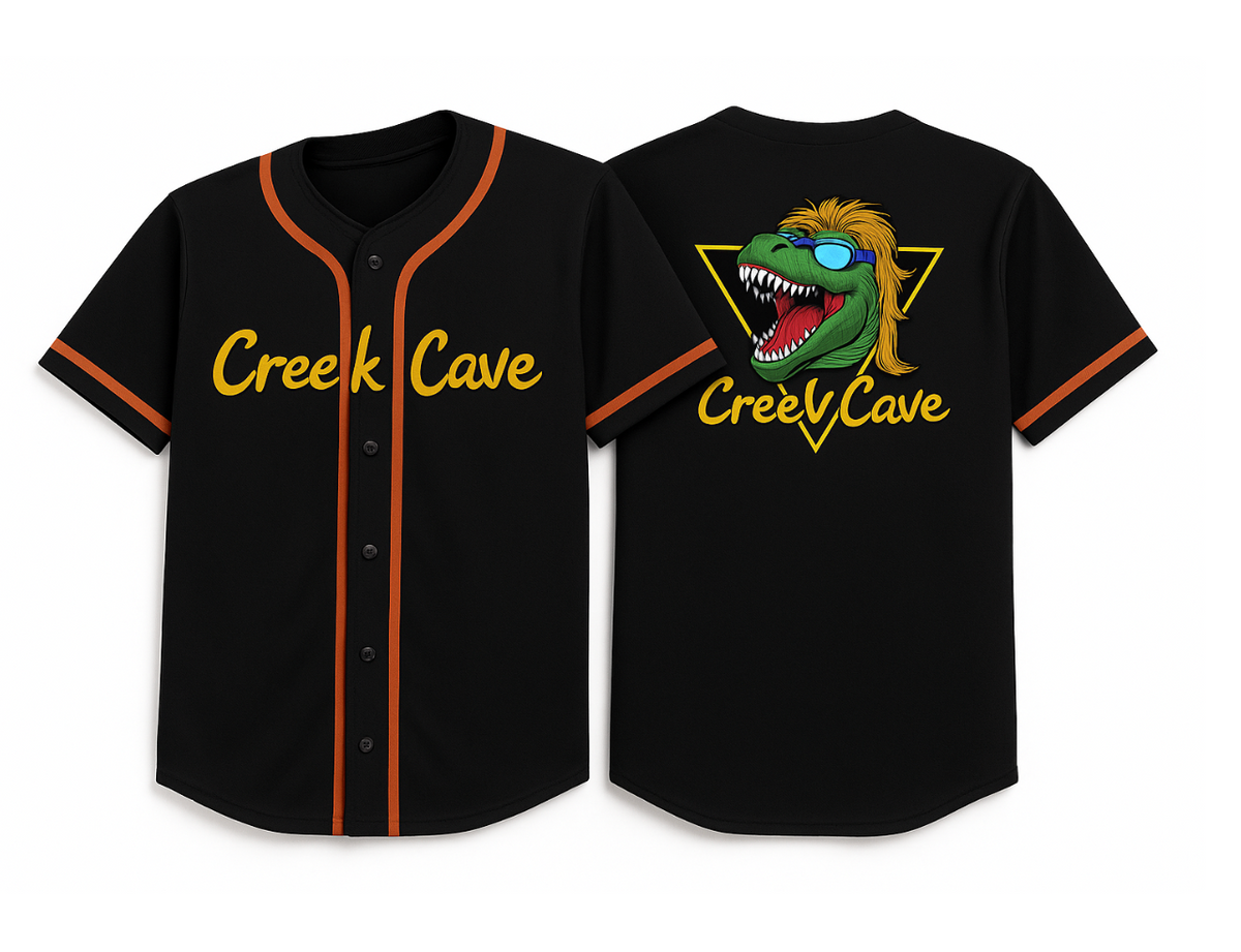 Jersey Baseball Creek Cave