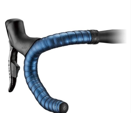 Cinta de Manubrio Ciclovation Advanced Poly Touch Vapor Metallic Portimao Blue