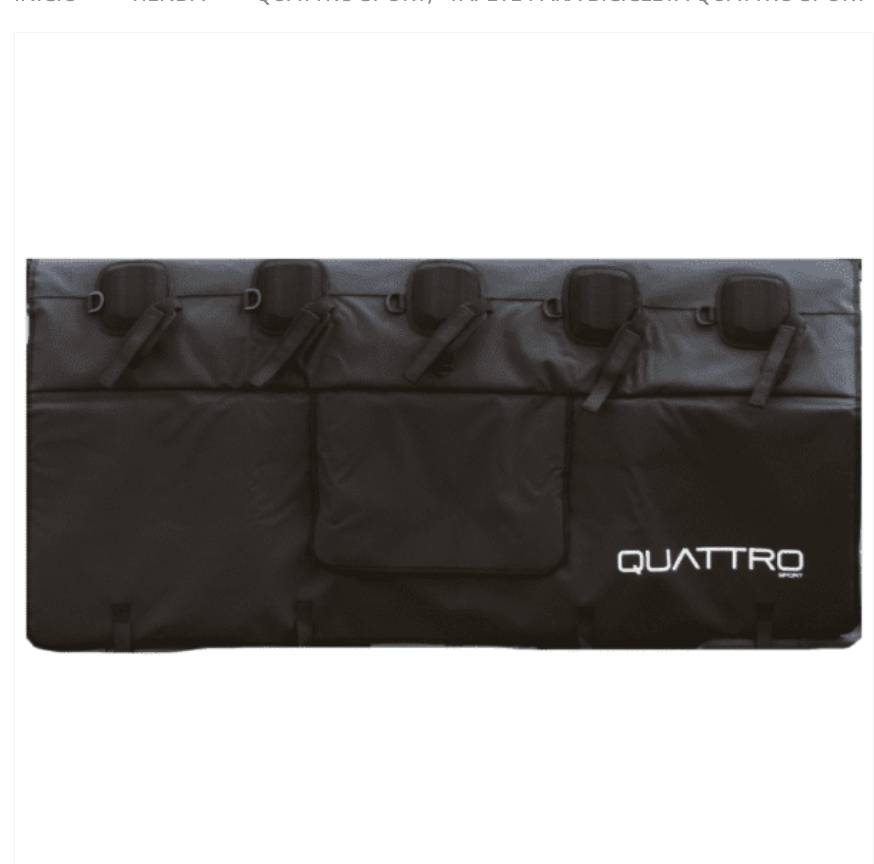 Tapete para cajuela Quattro Sport Negro para 5 bicicletas