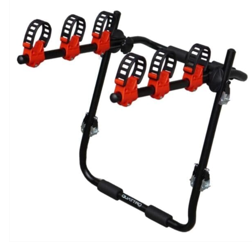 Rack de Cajuela Quattro Sport Colorado 3 bicicletas Negro