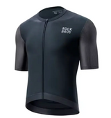 Jersey Rockbros Negro Letras Gris Reflejante