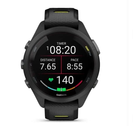 Reloj Garmin Forerunner 265S Negro Amarillo