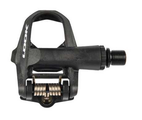 Pedal LOOK Ruta KEO 2 MAX CARBON Contacto Carbón/CrMo Negro + Placas (00016090)