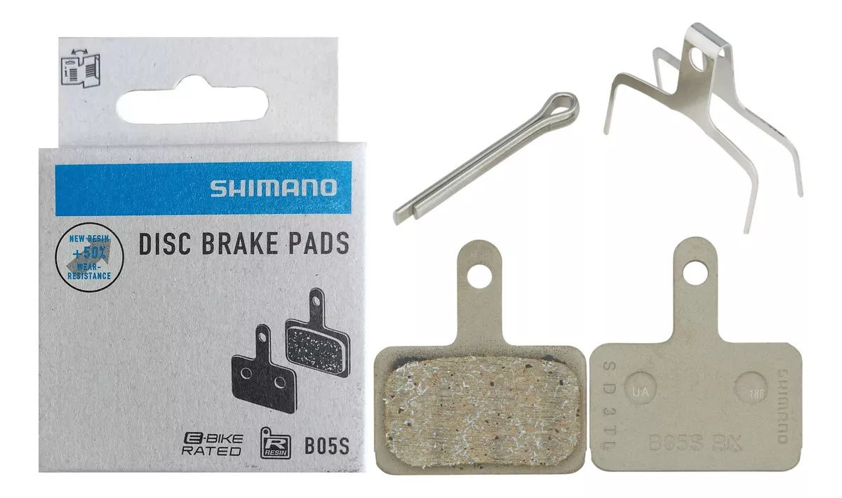 Shimano B05S-RX pastiglia in resina e molla con coppiglia tipo 3