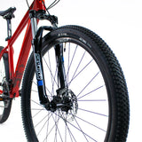 BICICLETA ALUBIKE MTB SIERRA 27.5 COLOR ROJO TALLA M 24V ALUMINIO