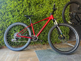 Bicicleta de montaña Medio uso MTB Trail Norco Torrent A1 HT roja