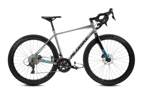 BICICLETA ALUBIKE SPORT GRAVEL REVEL 700C COLOR GRIS 18V ALUMINIO