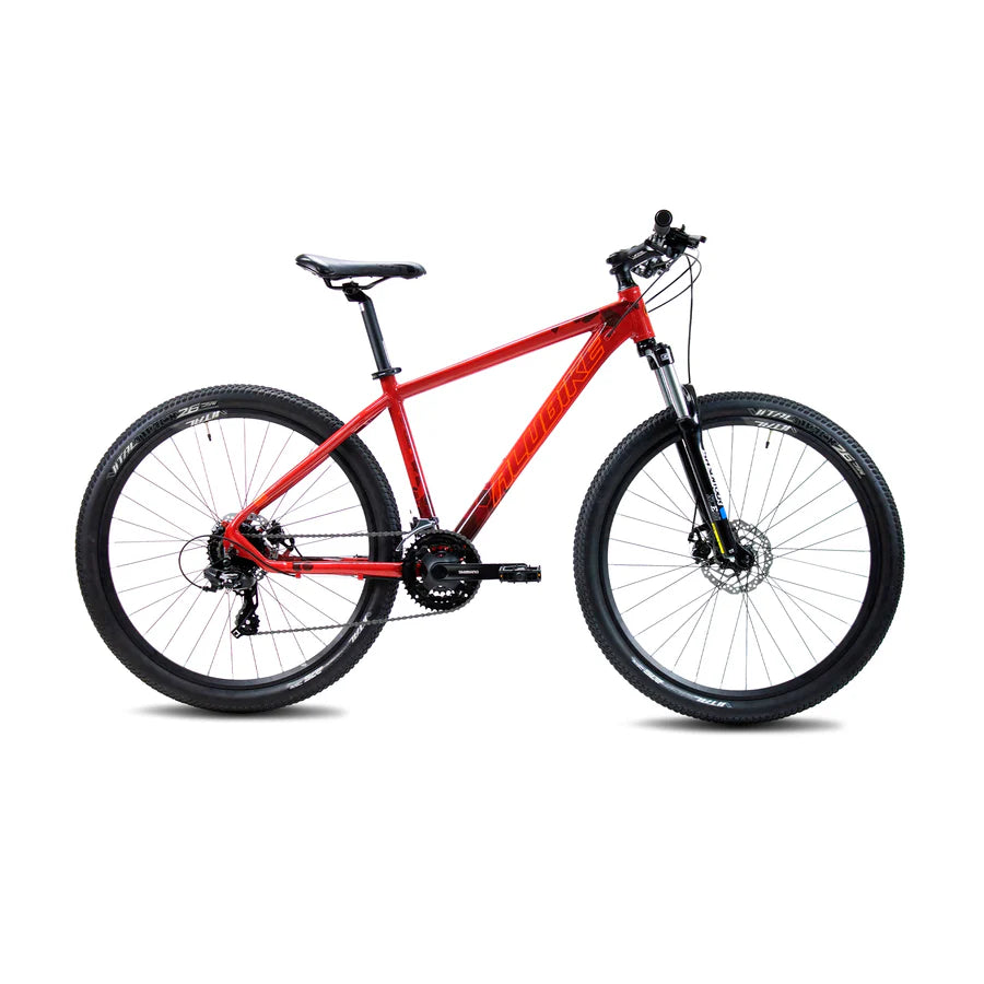 BICICLETA ALUBIKE MTB SIERRA 26 COLOR ROJO TALLA M 24V ALUMINIO