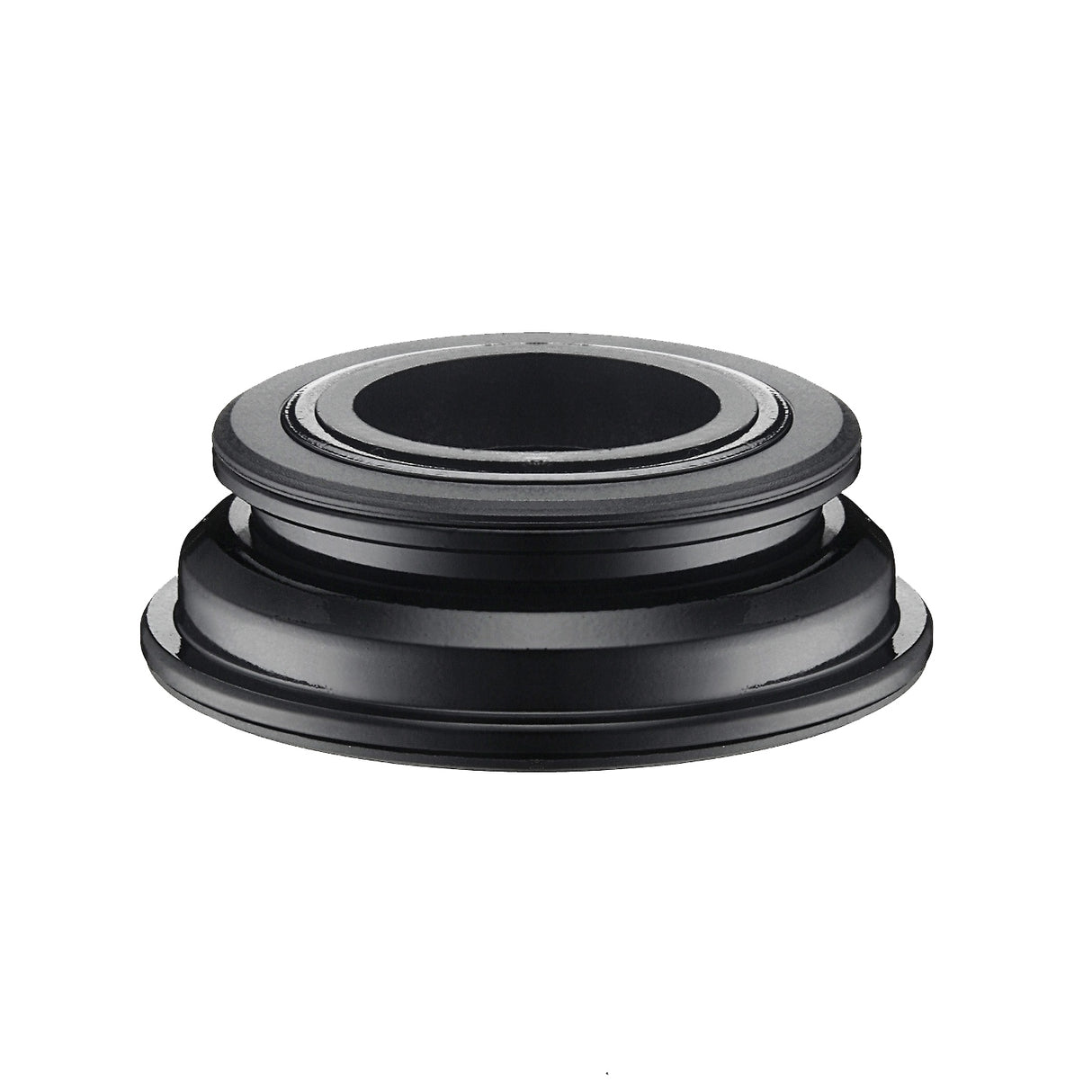TAZA DE DIRECCION NECO H159 1 1/8” X 1.5” SEMI INTEGRADA SIN ROSCA BALERO SEMI SELLADO ACERO NEGRO