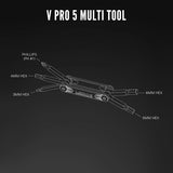 Multiherramienta Lezyne V PRO 5