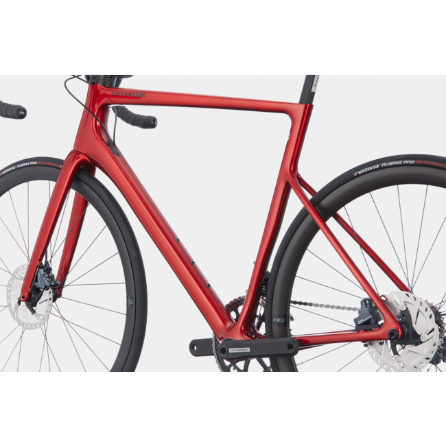 BICICLETA CANNONDALE SUPER SIX EVO HM DISC CANDY RED
