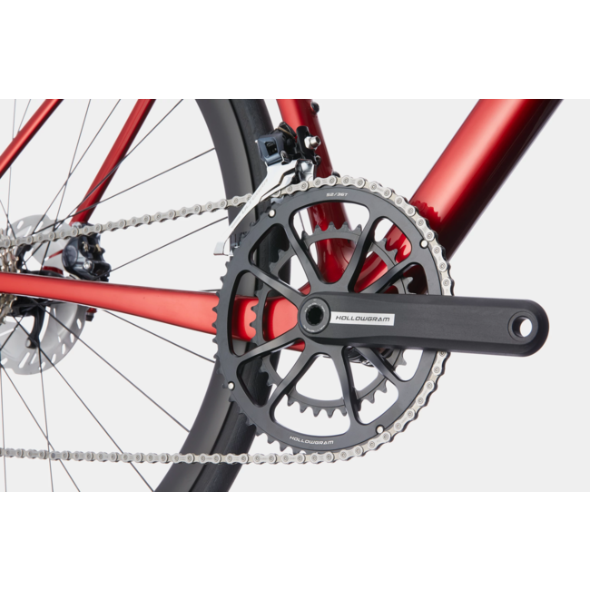 BICICLETA CANNONDALE SUPER SIX EVO HM DISC CANDY RED