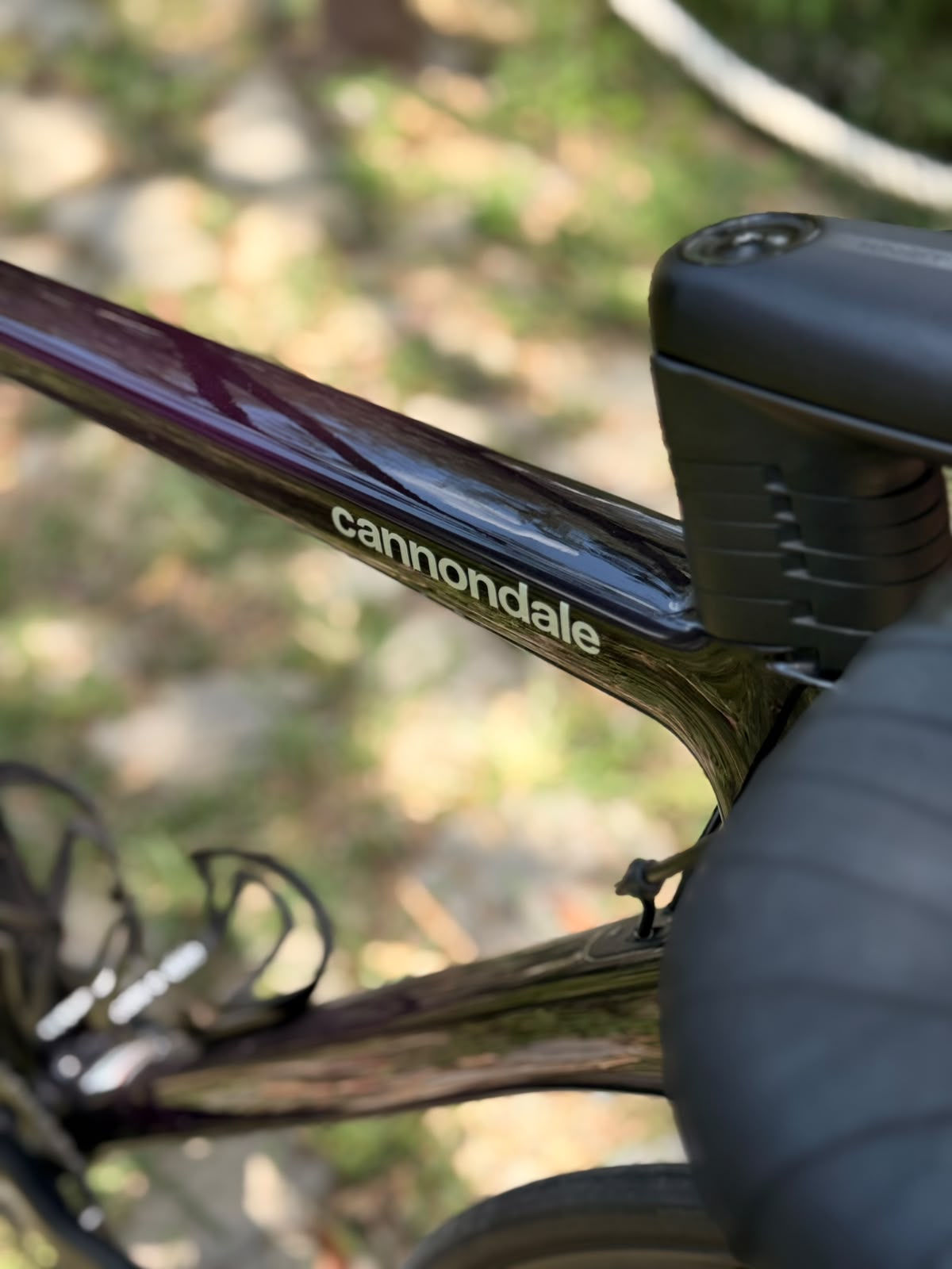 Bicicleta Cannondale Ruta SuperSix EVO Talla 56 ULTEGRA R8000 Carbon 700" Morado Oscuro Medio uso
